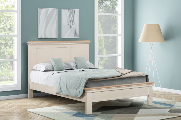 AVI-23b Avignon Painted 135cm Double Bed F